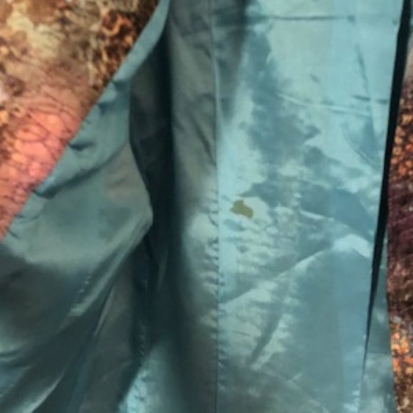 Multi color Boho Chic jacket size 10 - Picture 3 of 4